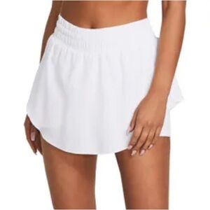 Under Armour Women XL White Athletic Outdoor Vanish Flex Woven Skort NWT